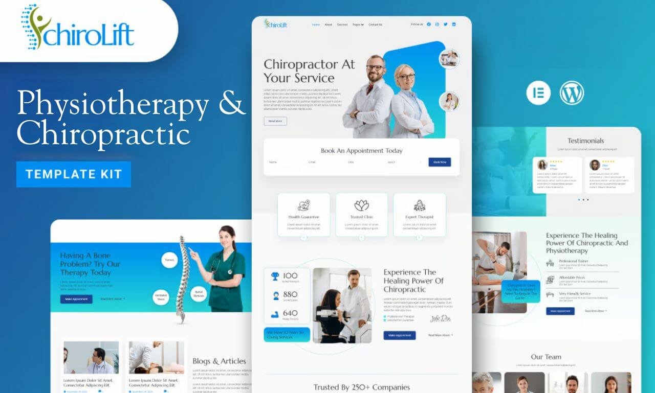 Chirolift – Physiotherapy & Chiropractic Kit