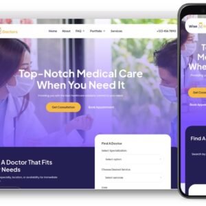 WiseDoctors - Healthcare & Medical Elementor Kit